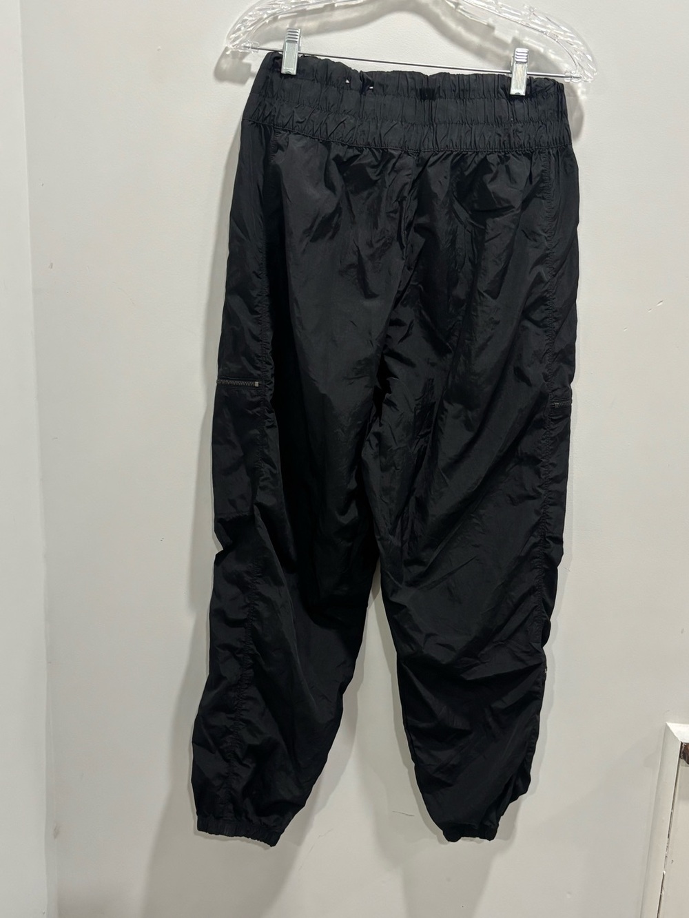 Chenault Women's Black Track Joggers with Elastic Cuffs - Picture 4 of 10